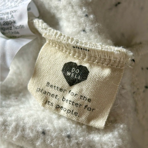 Madewell Donegal Mockneck Sidbutton Sweatshirt Large - Picture 6 of 7